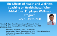effects of health and wellness slide image
